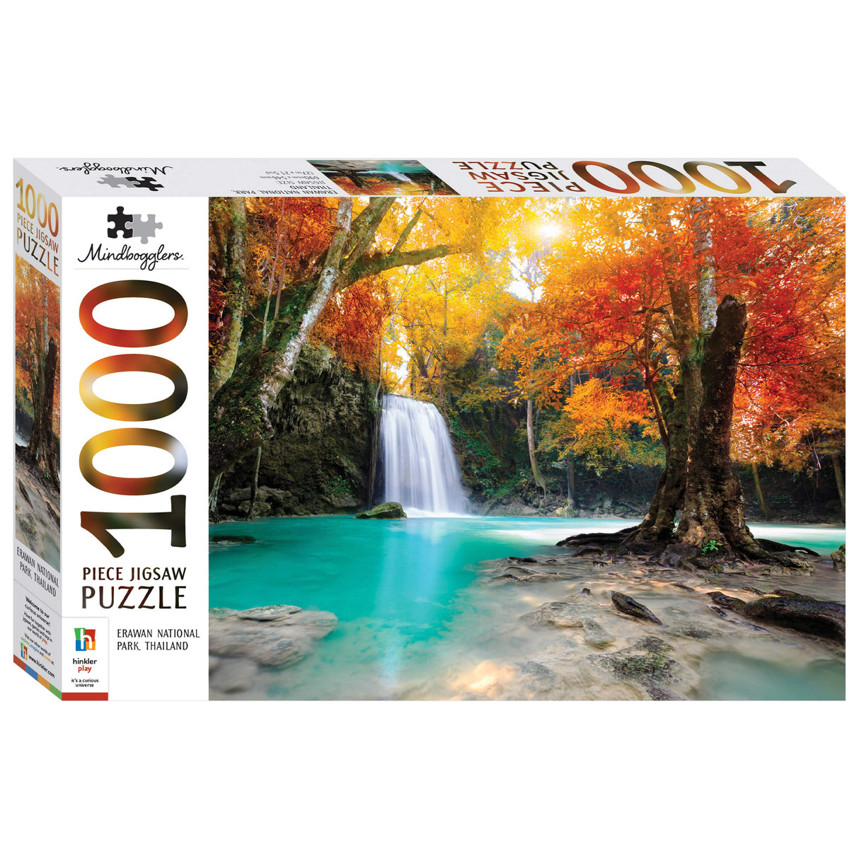 Mindbogglers 1000pc Jigsaw Puzzle - Erawan National Park Thailand