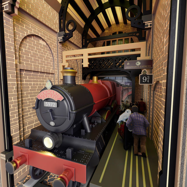 Harry Potter: Official Hogwarts Express Book Nook (With Lights!)