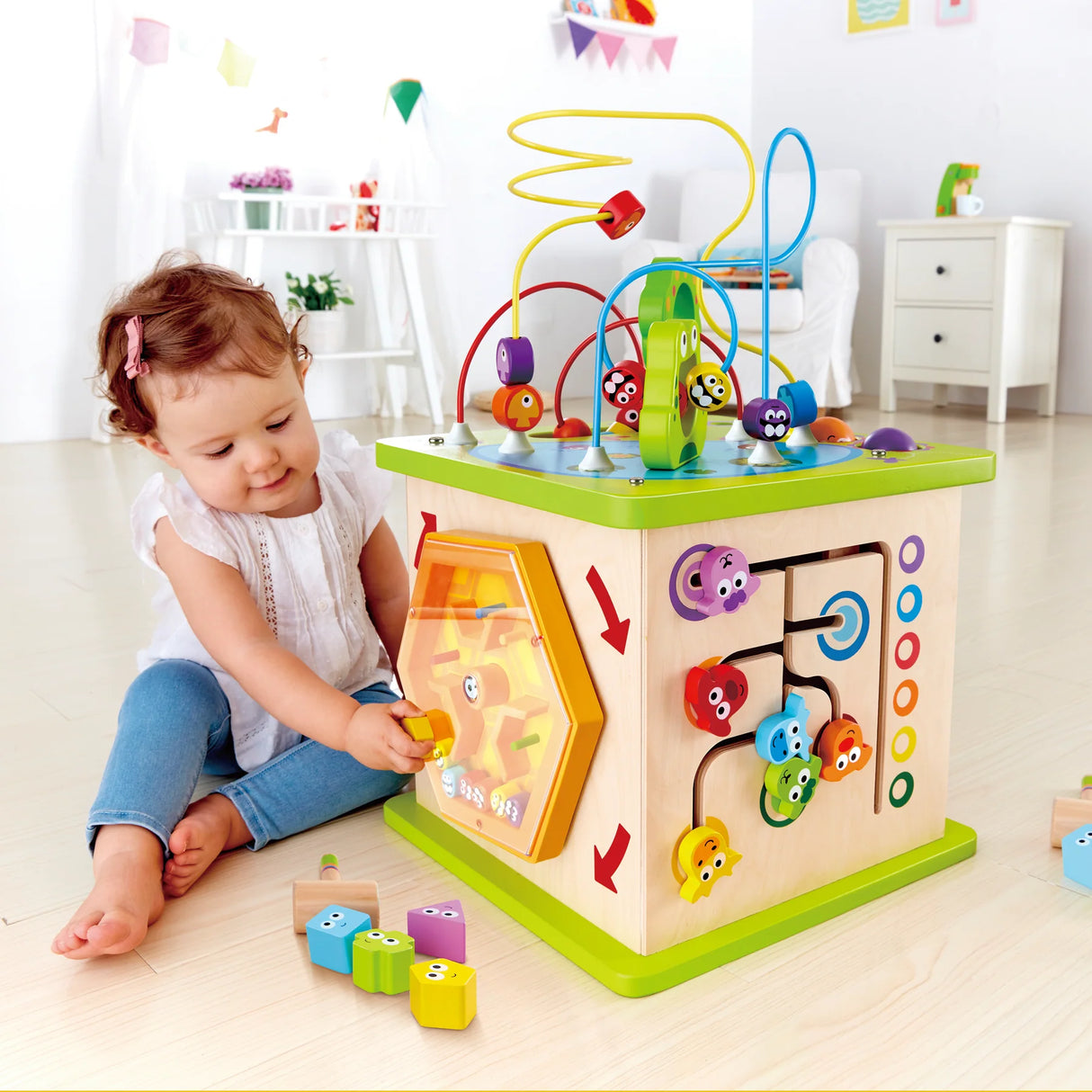 Hape: Country Critters Play Cube