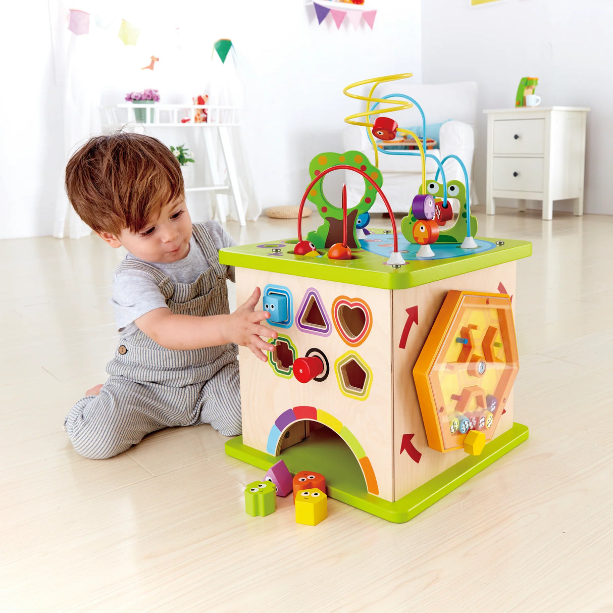 Hape: Country Critters Play Cube