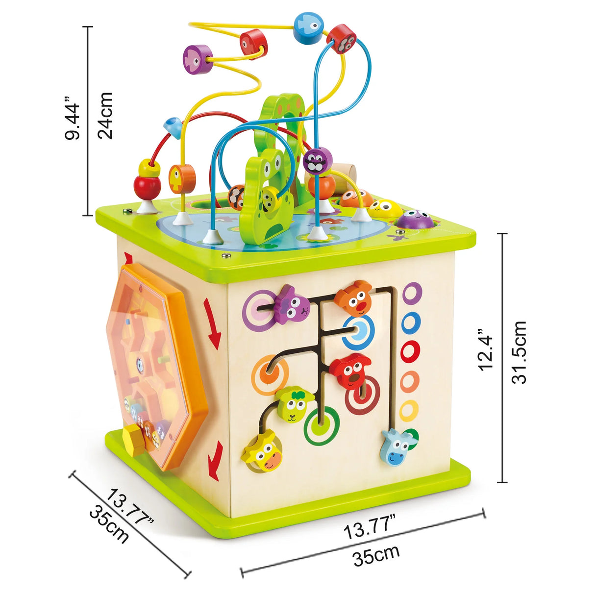 Hape: Country Critters Play Cube