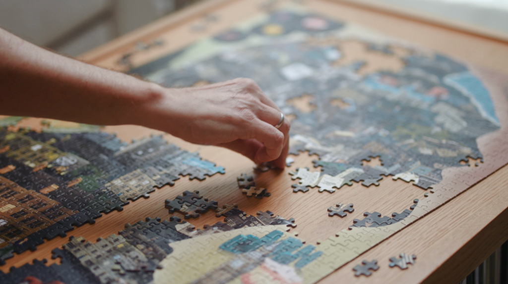 The World of Ian Rankin: The Edinburgh of Inspector John Rebus - 1000 Piece Jigsaw Puzzle