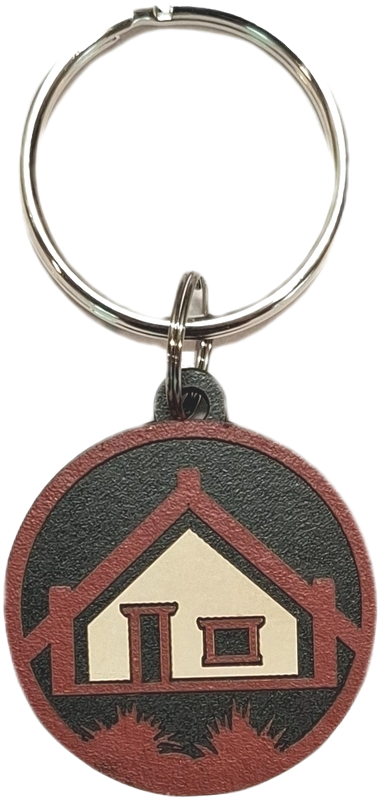Ian Blackwell: Keeper Keyring - Whare
