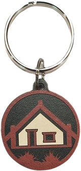 Ian Blackwell: Keeper Keyring - Whare