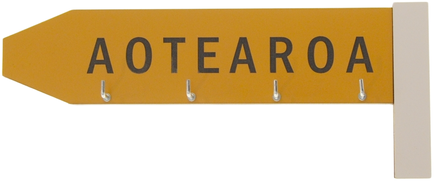 Ian Blackwell: Give Me A Sign Keyholder - Aotearoa