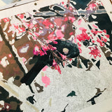 Kiwi Paint By Numbers - Tui in Cherry Tree