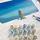 Kiwi Paint By Numbers - Cape Reinga Lighthouse