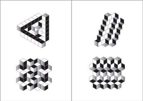 Happy Puzzle - Illusion Cubes