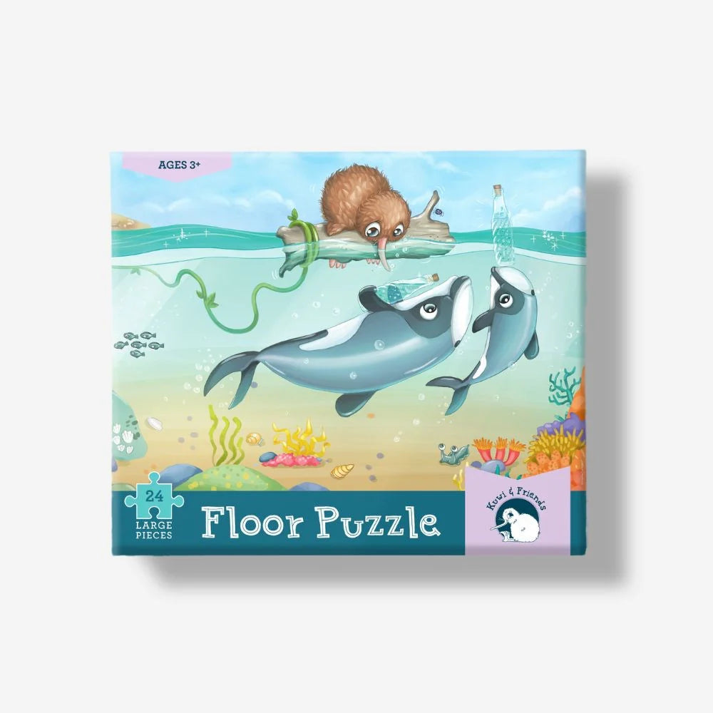 Māui Dolphin Mischief Puzzle - 24 Piece