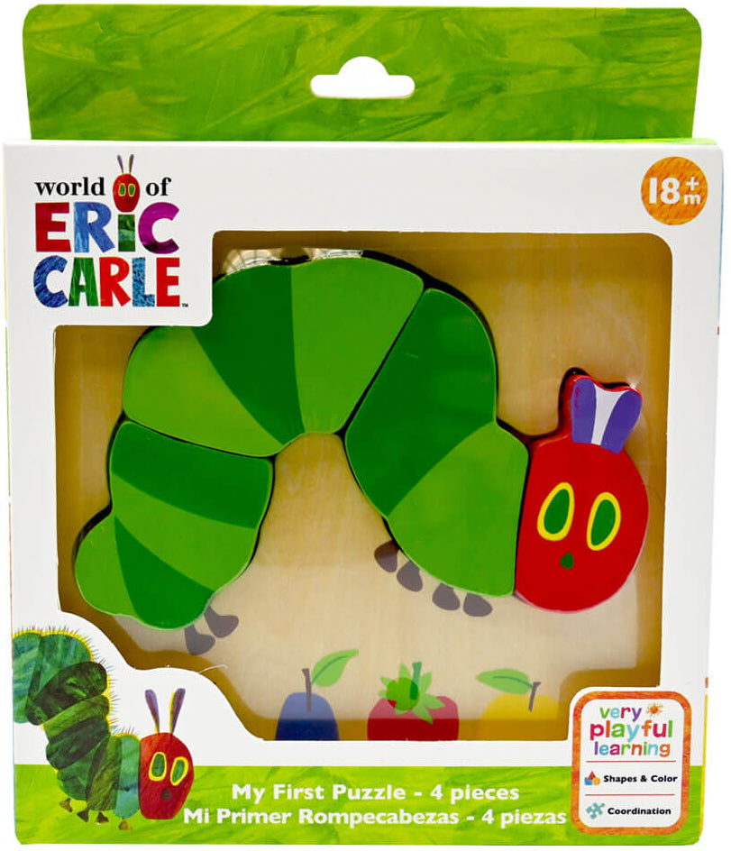 The Very Hungry Caterpillar - My First Wooden Puzzle 4 pieces