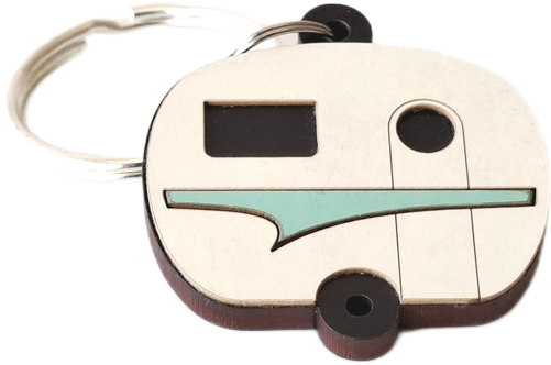 Ian Blackwell: Keeper Keyring - Mint Caravan