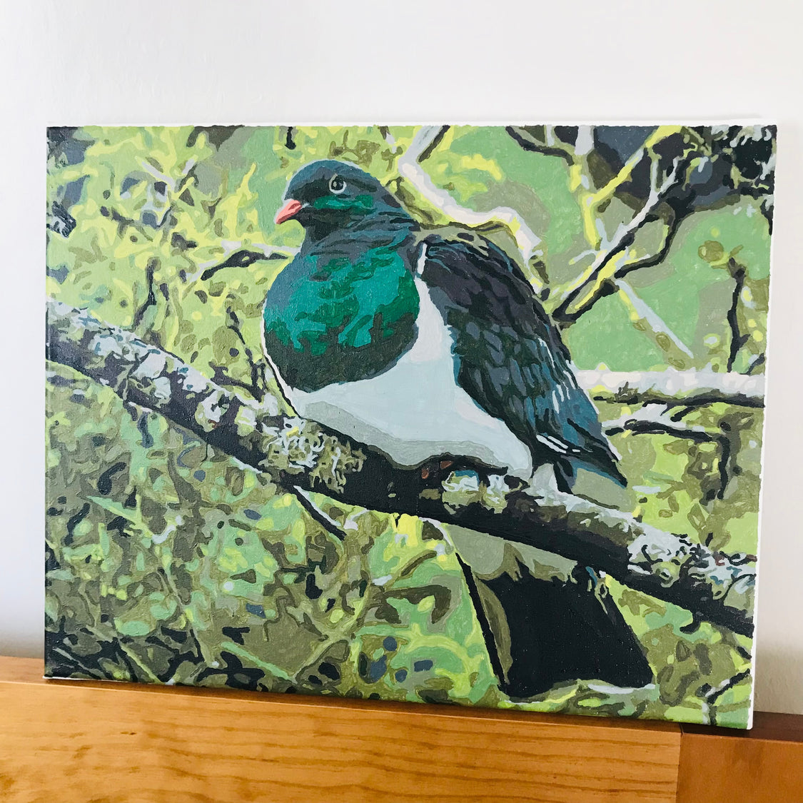 Kiwi Paint By Numbers - Kereru