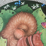 Kiwi Chick Nap Round Puzzle - 100 Piece