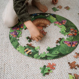 Kiwi Chick Nap Round Puzzle - 100 Piece