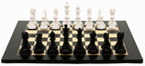 Dal Rossi Italy Chess Set - 50cm Board With Black & White Weighted Chess Pieces