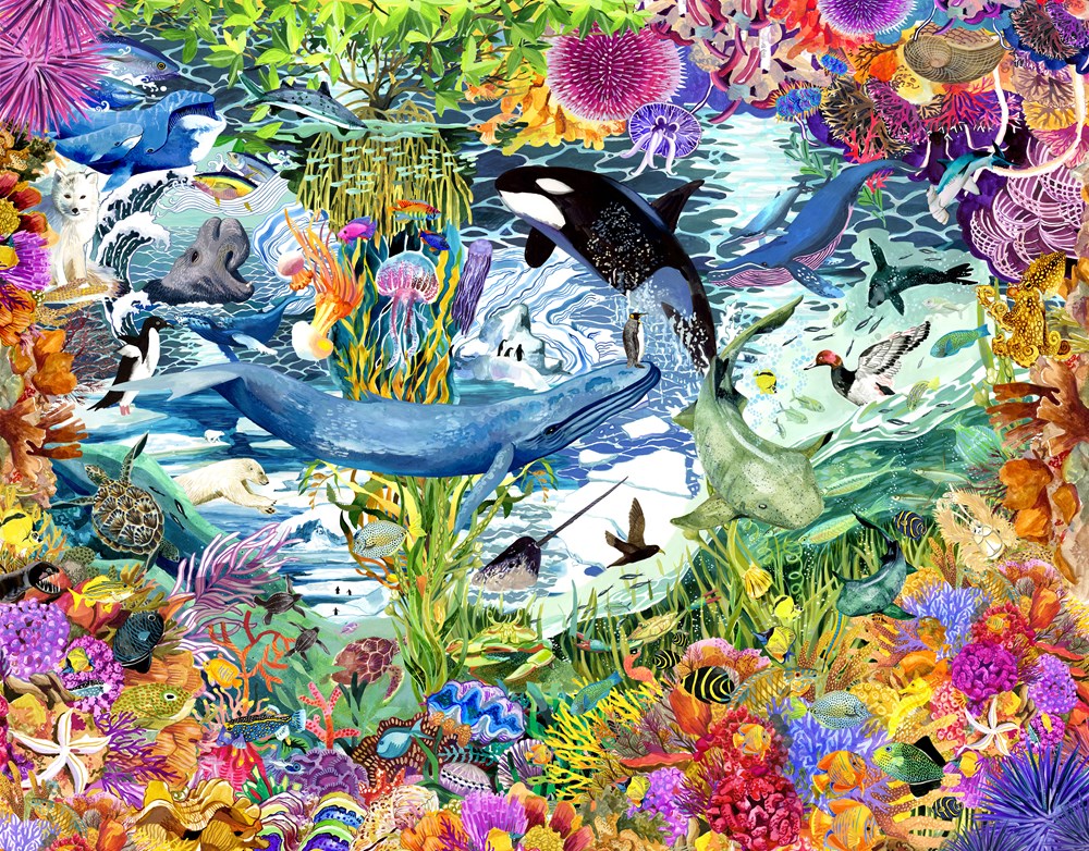 Wild Seas Jigsaw - 1000 Piece Jigsaw Puzzle