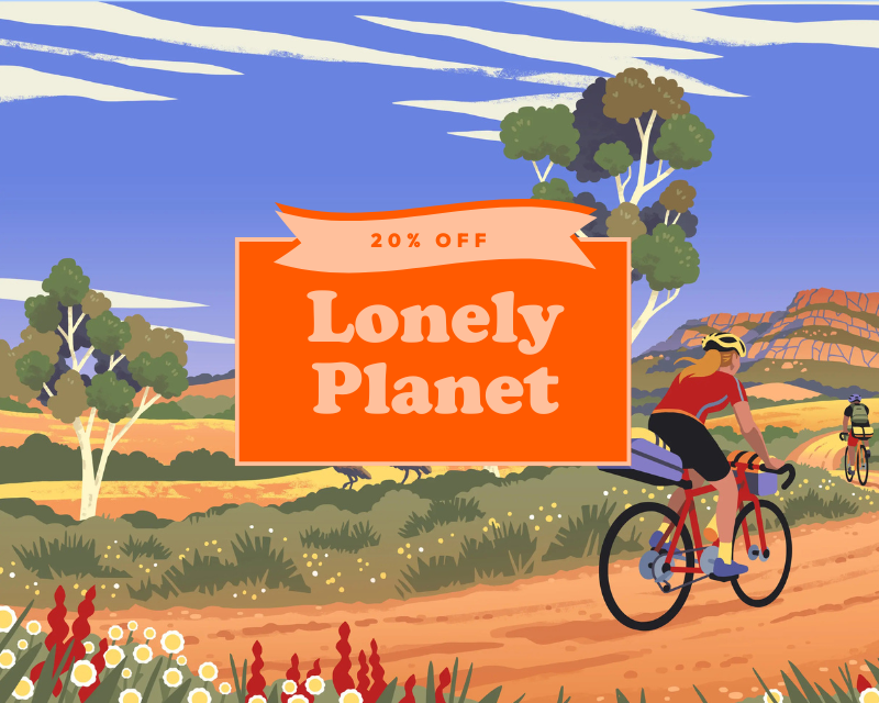 20% Off Lonely Planet