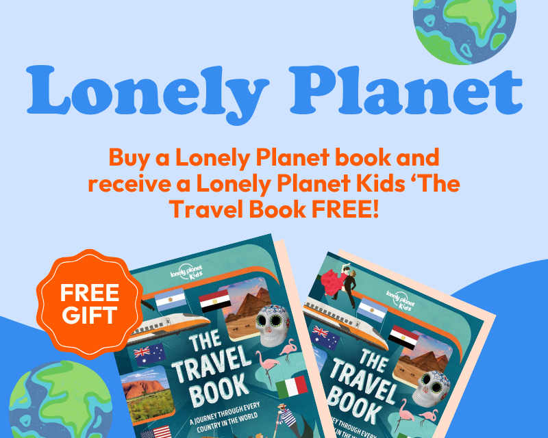 Lonely Planet Gift with Purchase!