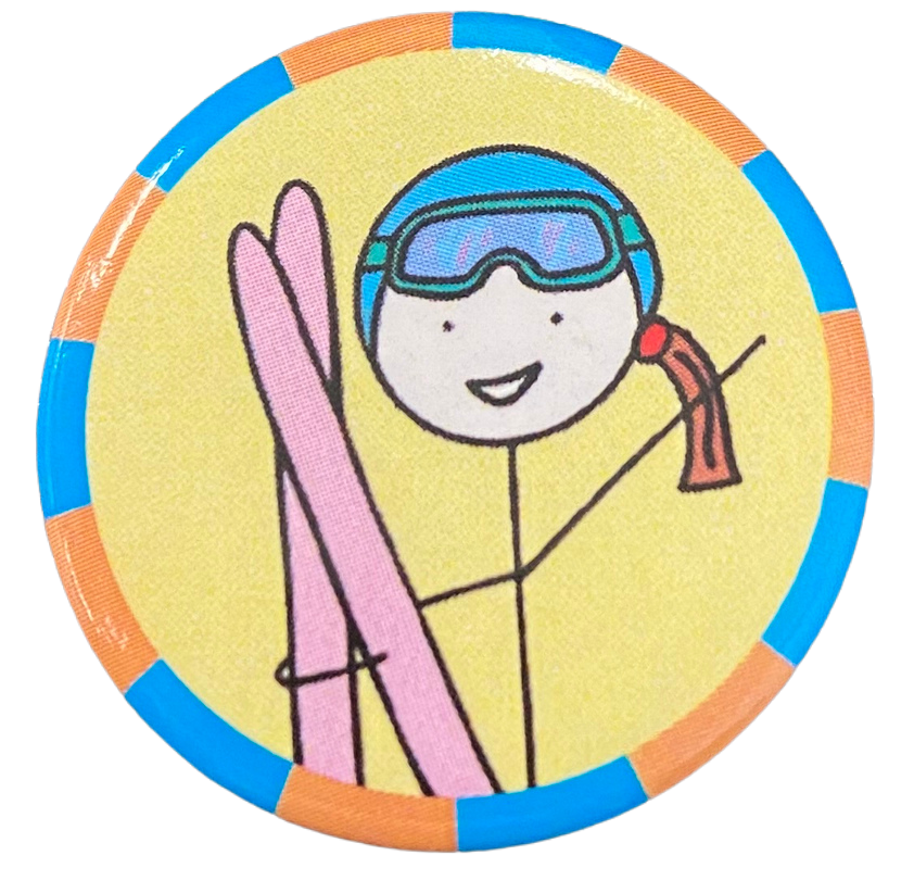 The Seriously Epic Holiday of Lottie Brook Pin Badge