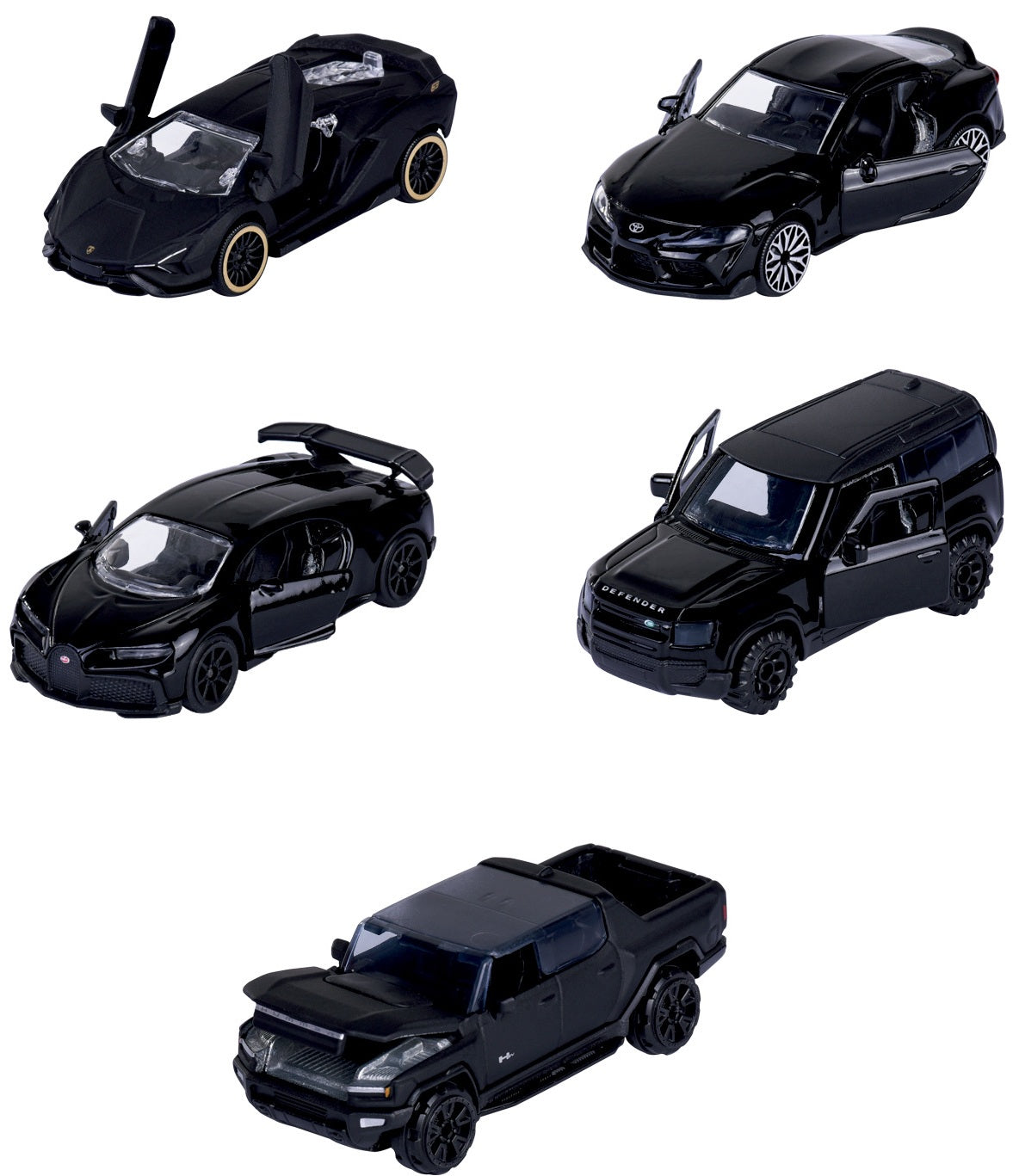 Majorette: Black Edition 2.0 - 5 Piece Gift Pack