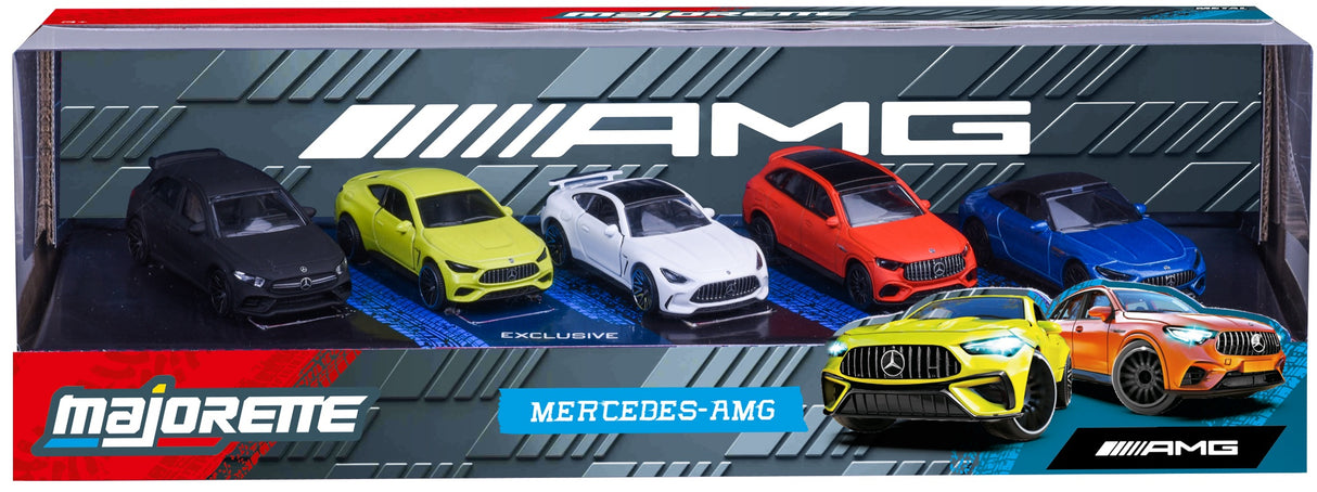 Majorette: Mercedes-AMG - 5 Piece Gift Pack