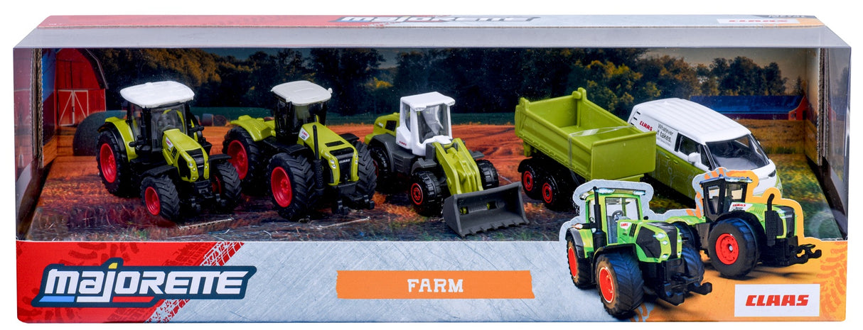 Majorette: Claas Farm - 5 Piece Gift Pack