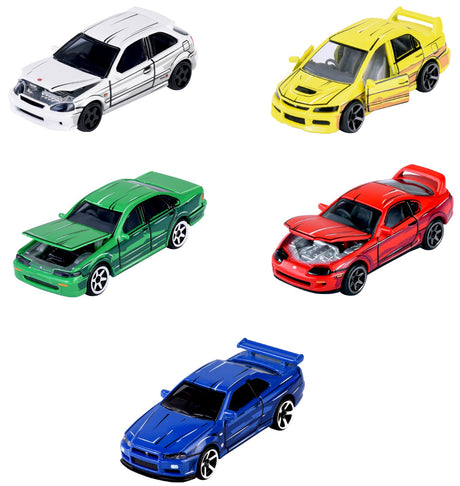 Majorette: JDM Legends Anime - 5 Piece Gift Pack