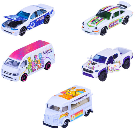 Majorette: Care Bears Cars - 5 Piece Gift Pack
