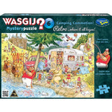 Wasgij Retro Mystery #6 500XL pc Puzzle Camping Commotion