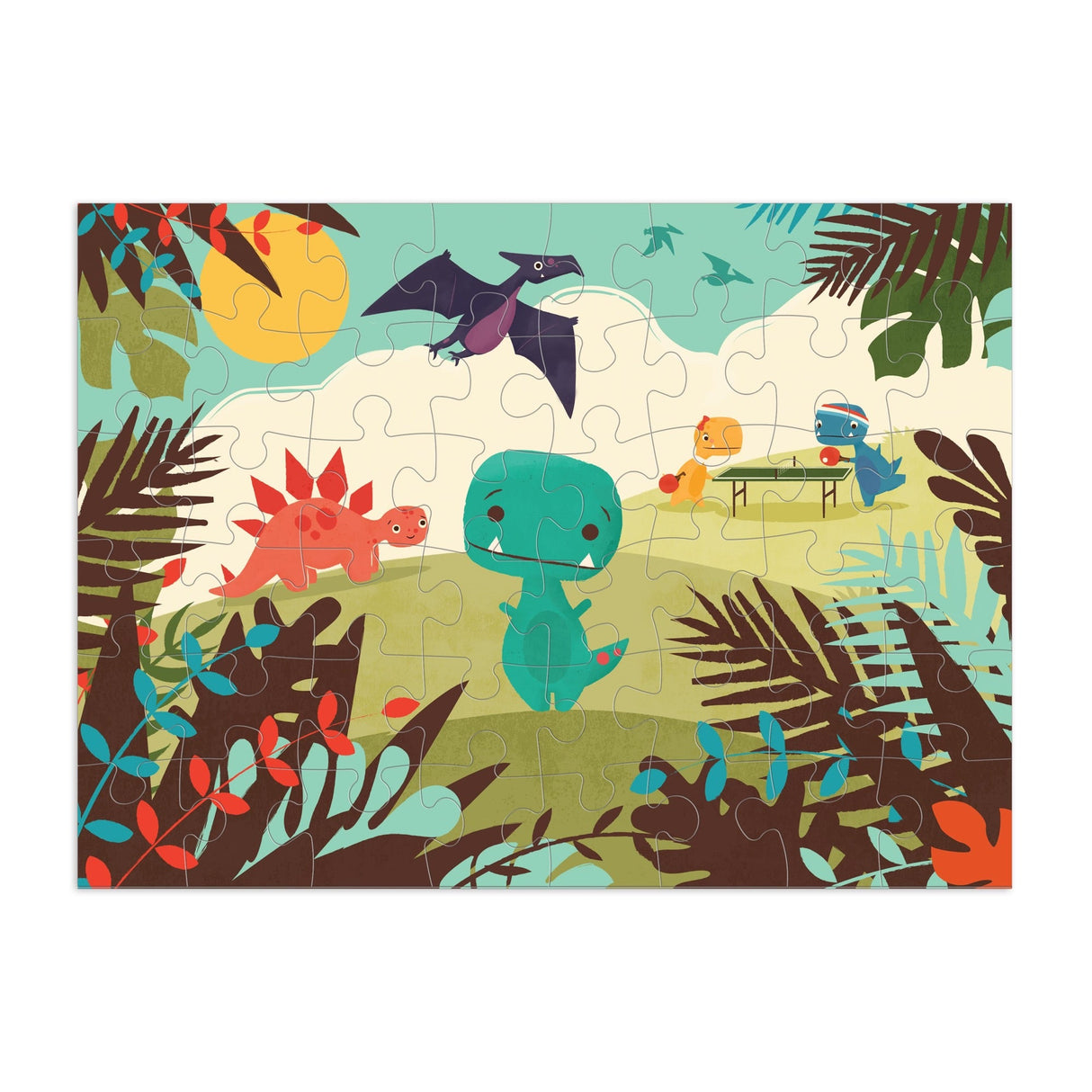 MudPuppy: Tiny T. Rex Puzzle - 48pc