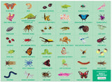 MudPuppy: Bugs & Butterflies Search & Find Puzzle - 64pc