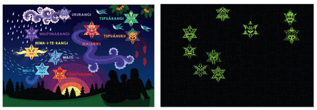NZ Matariki Glow in the Dark 100pc Puzzle