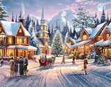 Mindbogglers 1000pc Jigsaw Puzzle-  Christmas Tinsel Town