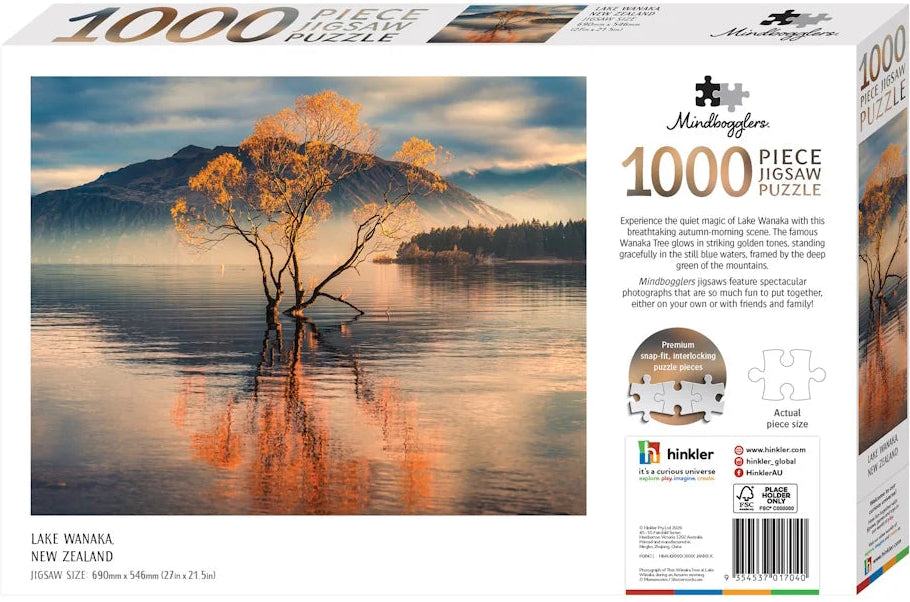 Mindbogglers 1000pc Jigsaw Puzzle - Lake Wanaka
