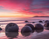 Mindbogglers 1000pc Jigsaw Puzzle- Moeraki Boulders, Koekohe Beach, New Zealand