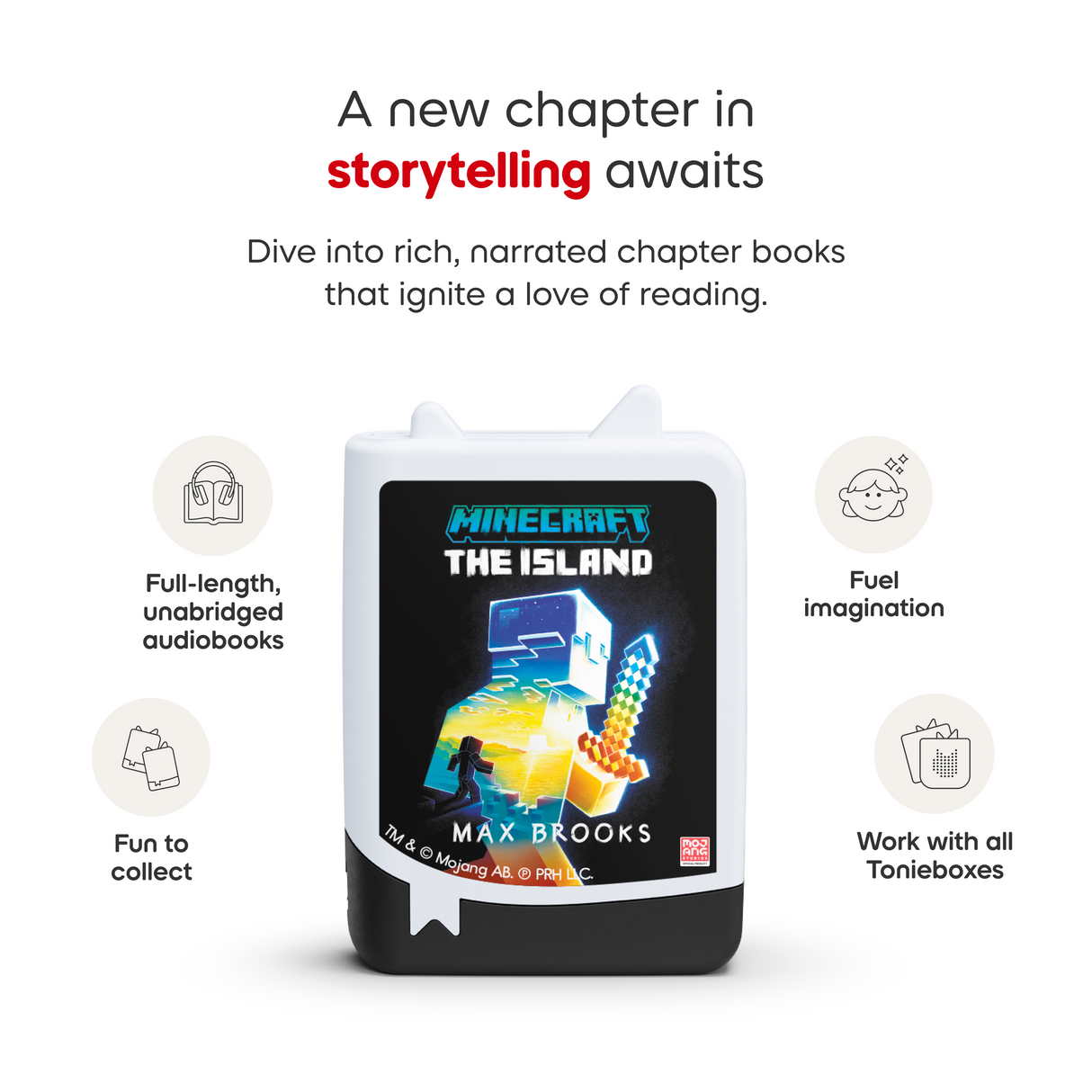 tonies: Minecraft - The Island Book Pocket Tonie