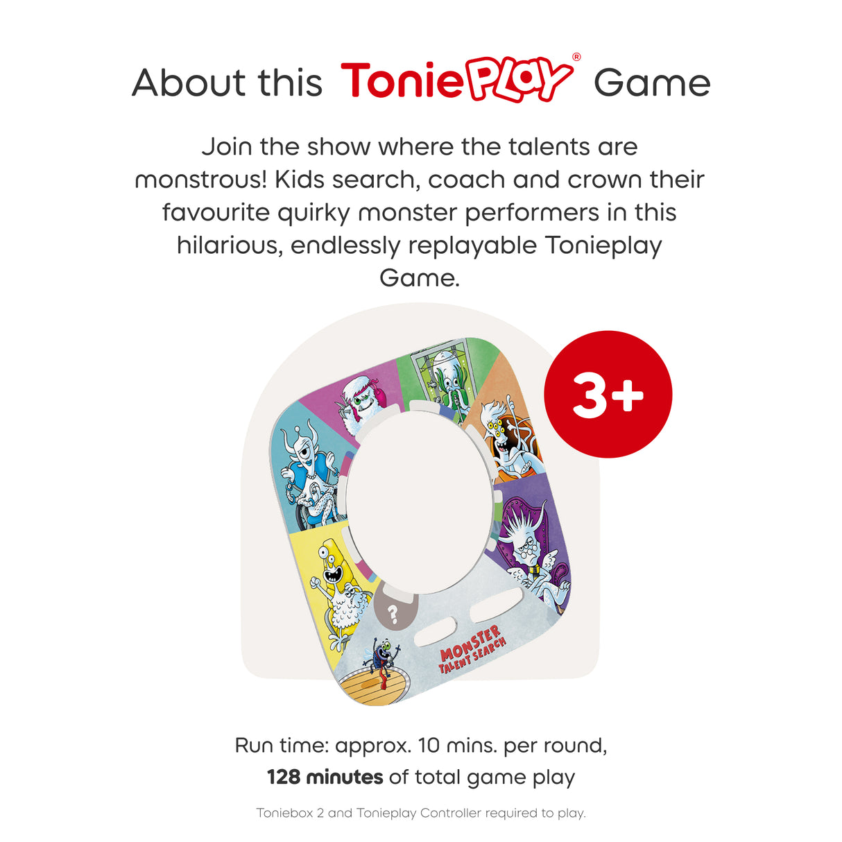 tonies: Tonieplay Monster Talent Search Game