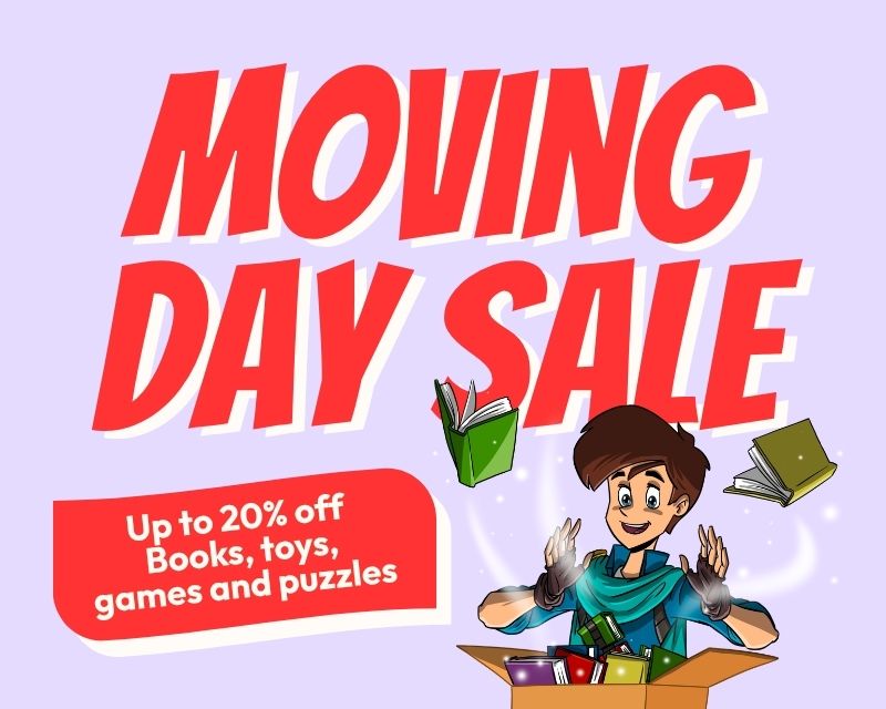 Save up to 20% off Books, Toys, Board Games, & Puzzles