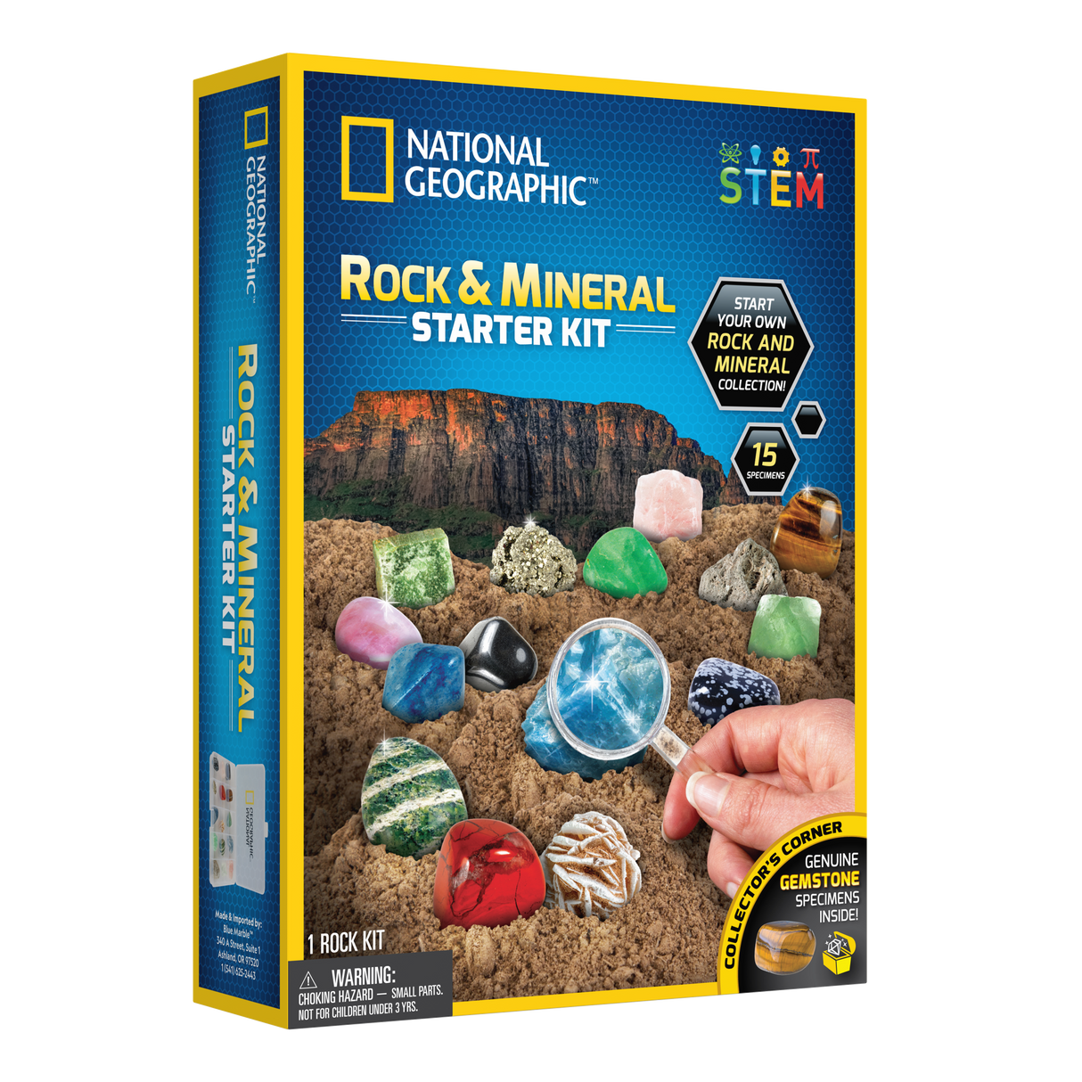 National Geographic Impulse Rock + Mineral Starter Kit