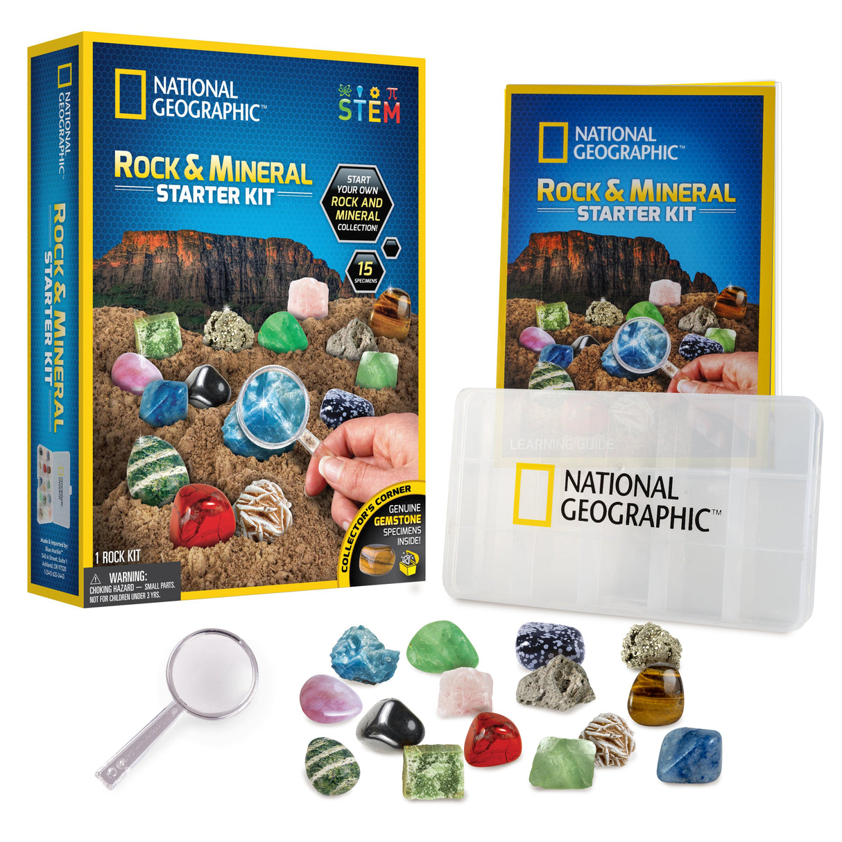 National Geographic Impulse Rock + Mineral Starter Kit