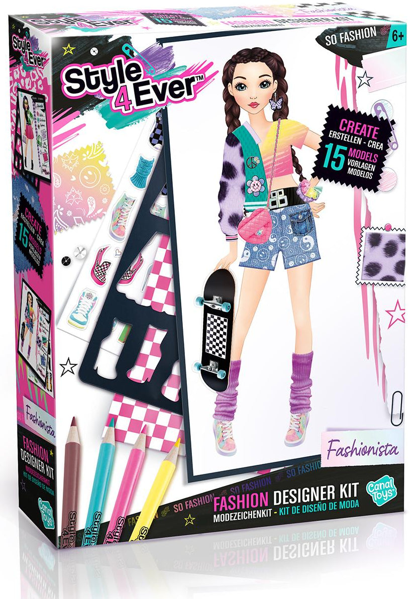 Style 4 Ever Fashion Designer Kit - Fashionista