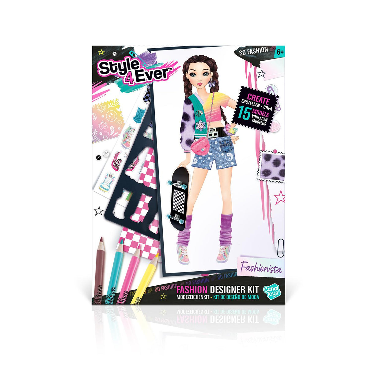 Style 4 Ever Fashion Designer Kit - Fashionista
