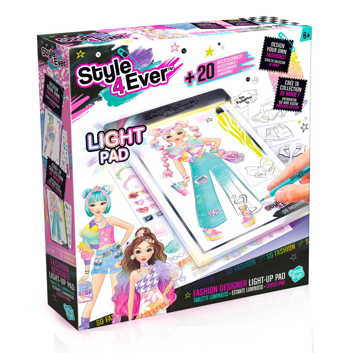 Style 4 Ever Fashion Designer Light Up Pad