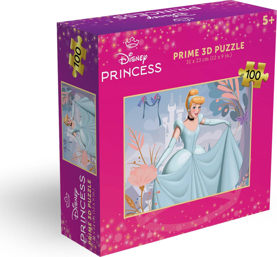 Prime 3D: 100pc 3D Puzzle - Disney Princess Cinderella