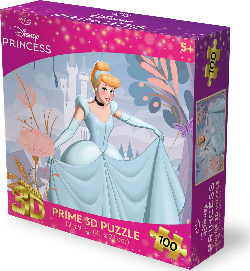 Prime 3D: 100pc 3D Puzzle - Disney Princess Cinderella