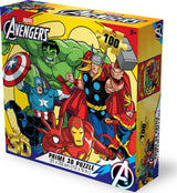 Prime 3D: 100pc 3D Puzzle - Marvel Avengers