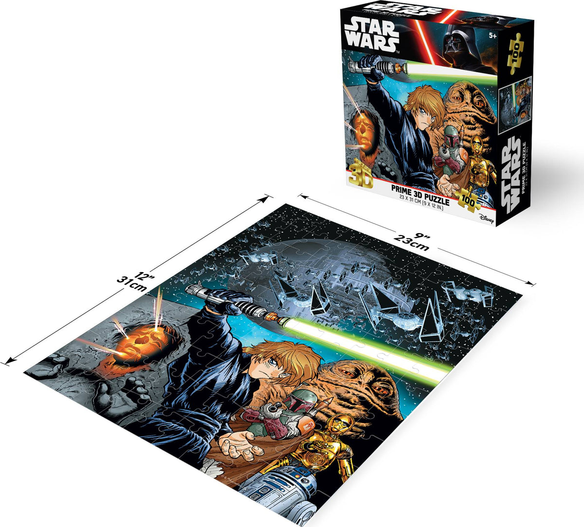 Prime 3D: 100pc 3D Puzzle - Star Wars