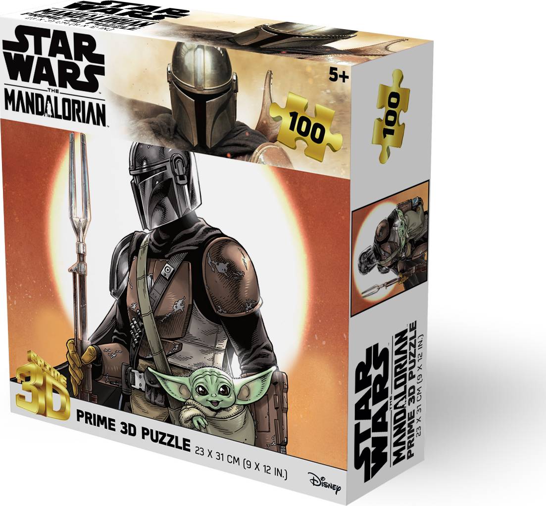 Prime 3D: 100pc 3D Puzzle - The Mandalorian