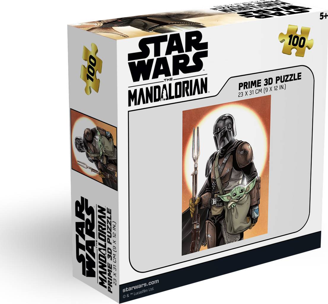 Prime 3D: 100pc 3D Puzzle - The Mandalorian