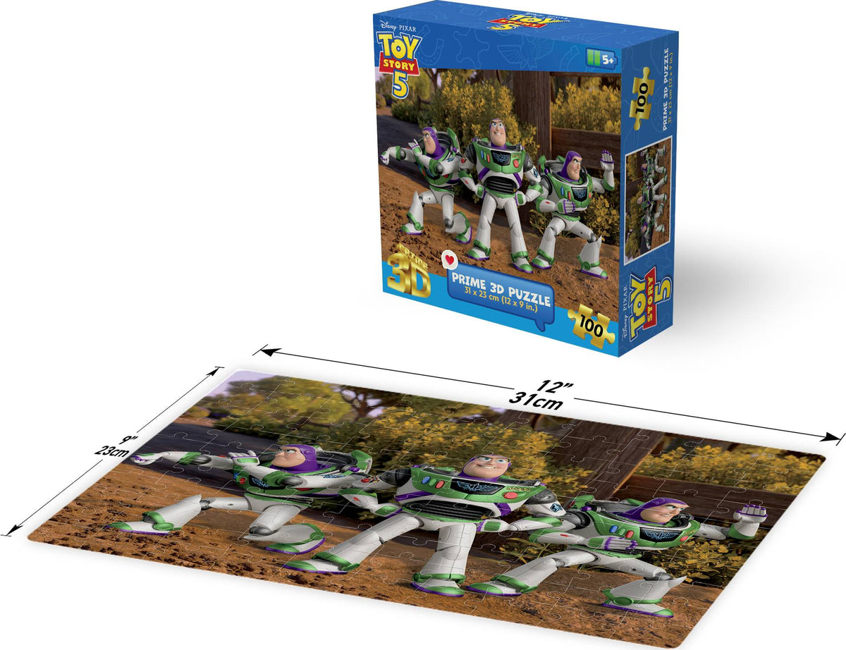 Prime 3D: 100pc 3D Puzzle - Disney Toy Story 5 Buzz